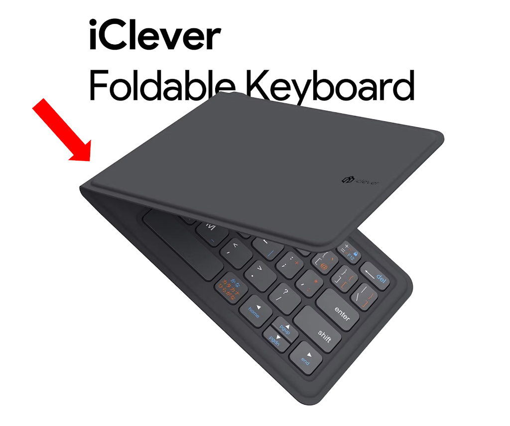 iClever Foldable Bluetooth Keyboard