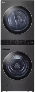 LG WKGX201HBA 27 Inch Smart Gas Single Unit WashTower with 4.5 cu. ft. Washer Capacity, 7.4 cu. ft. Dryer Capacity,